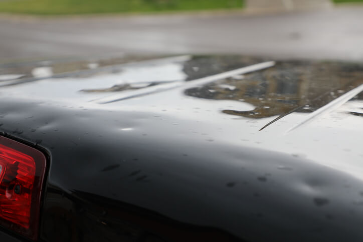 Auto hail damage repair service serving Kingfisher, Oklahoma.